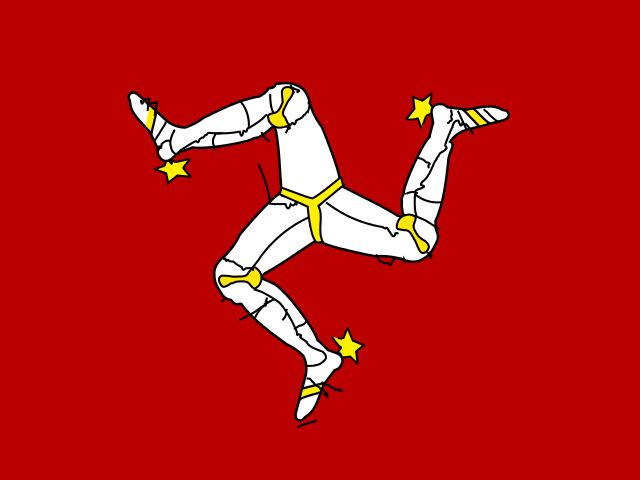 英國(guó)屬地曼島國(guó)旗