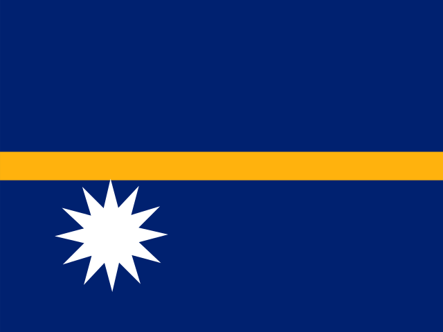 瑙魯國(guó)旗